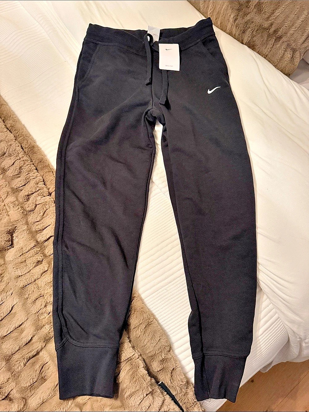 Nike Dri-FIT Get Fit Black Women Small Training Pants/Joggers